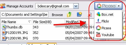 Fire uploader Fire uploader