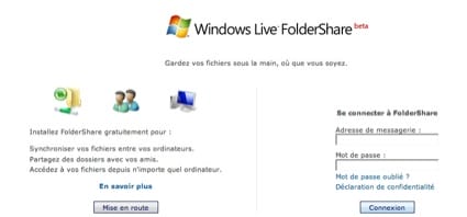 microsoft live foldershare