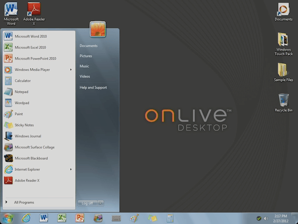 Utilisez Microsoft Office depuis votre iPad et tablette Android avec OnLive