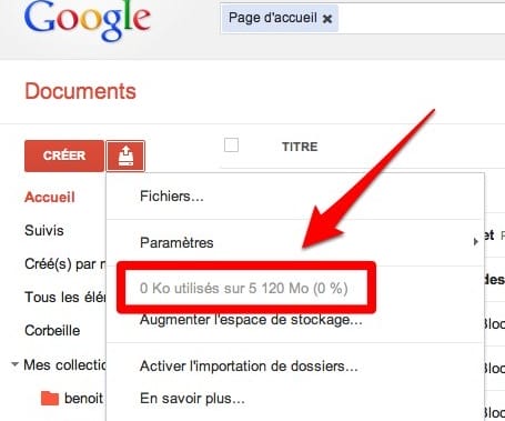 Google Documents augmente l’espace de stockage gratuit à 5 Gigas