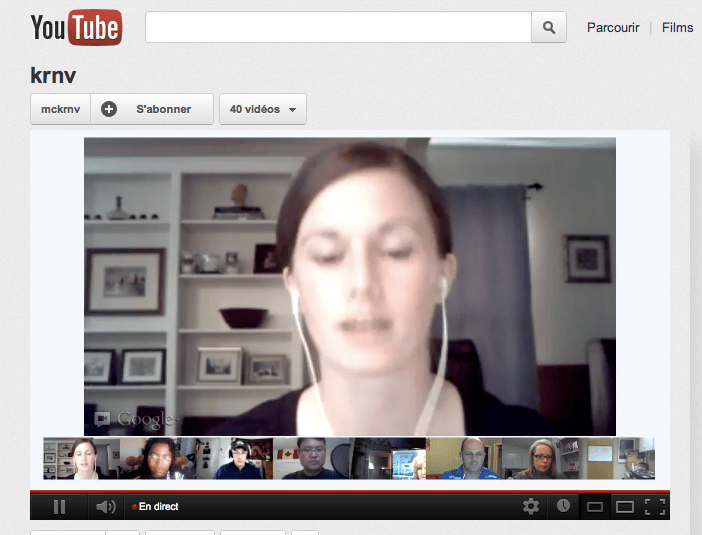 Google+: diffusez vos vidéos-bulles sur YouTube [Hangouts On Air]