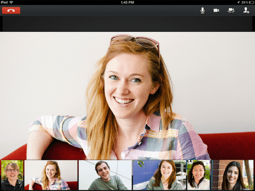 Google+ pour iPad : une super application de visioconférence