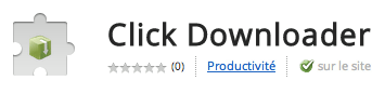 Click Downloader: téléchargez des fichiers depuis Chrome directement dans Dropbox