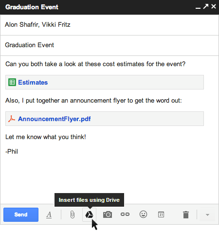 Google Drive s’intègre à Gmail : envoyez des pièces jointes gigantesques à vos correspondants