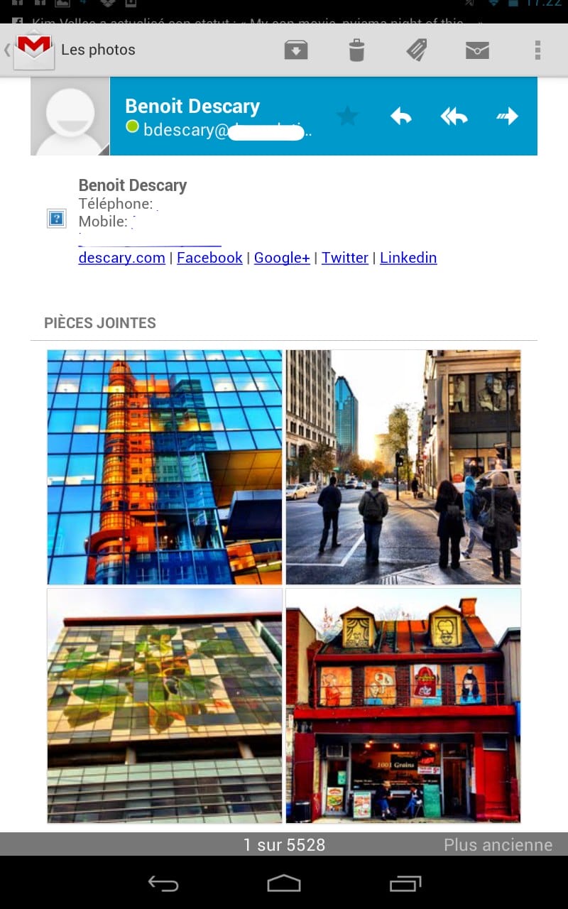 Gmail 4.2 pour Android : glissez pour archiver, meilleur affichage des photos et zoom sur les messages