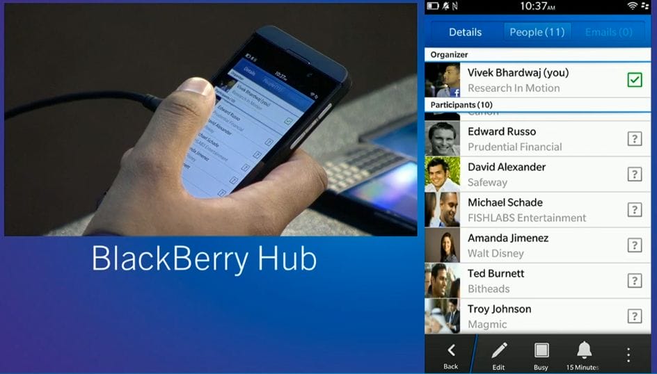 BlackBerry10 : les principales nouveautés