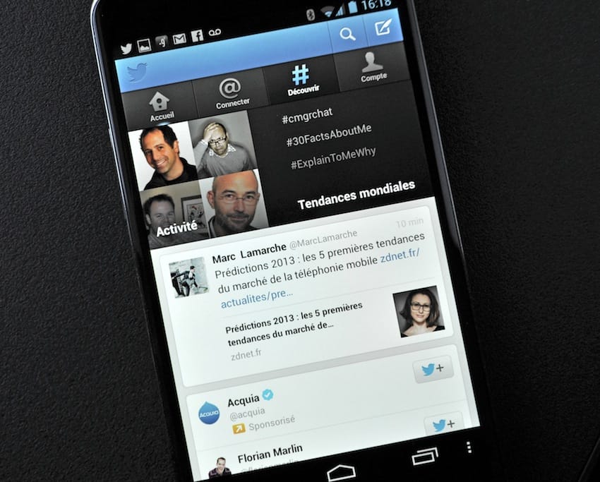 Twitter remanie l’affichage des résultats de recherche sur ses applications mobiles