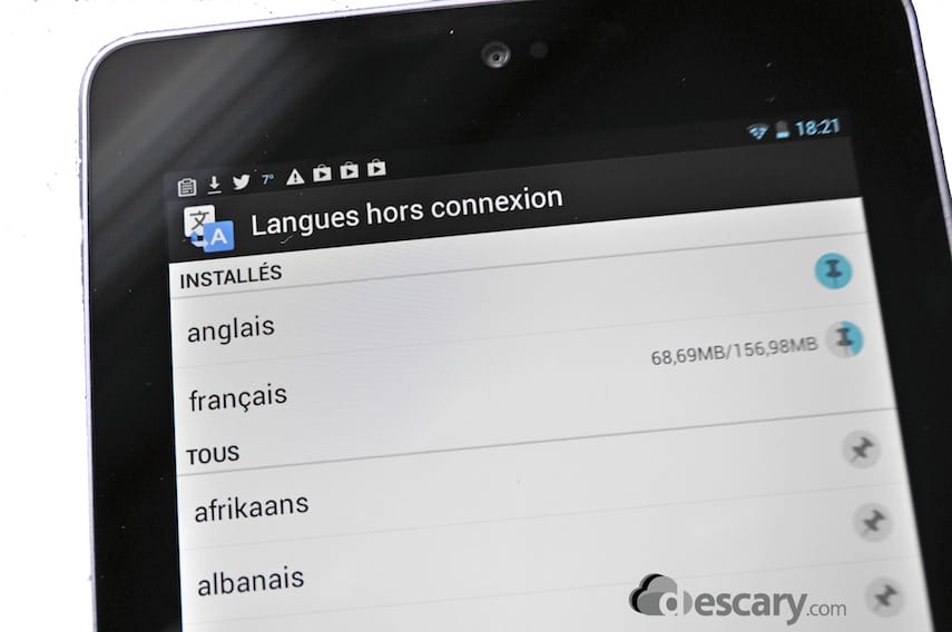 Google Traduction pour Android fonctionne dorénavant en mode hors connexion