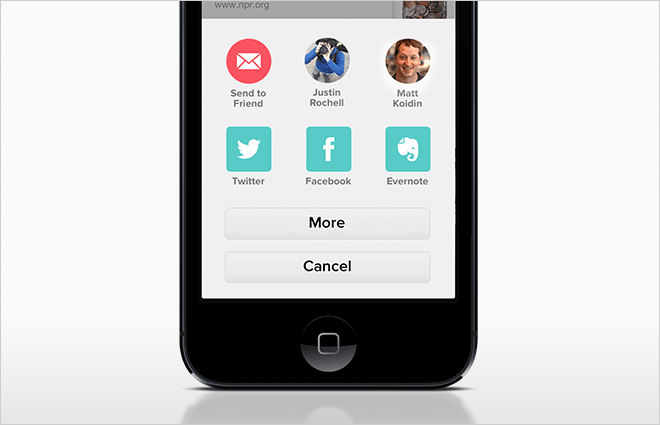Pocket facilite le partage du contenu sauvegardé [iOS – Android]