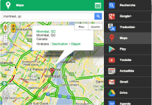 Black Menu pour Chrome: accédez rapidement aux services de Google