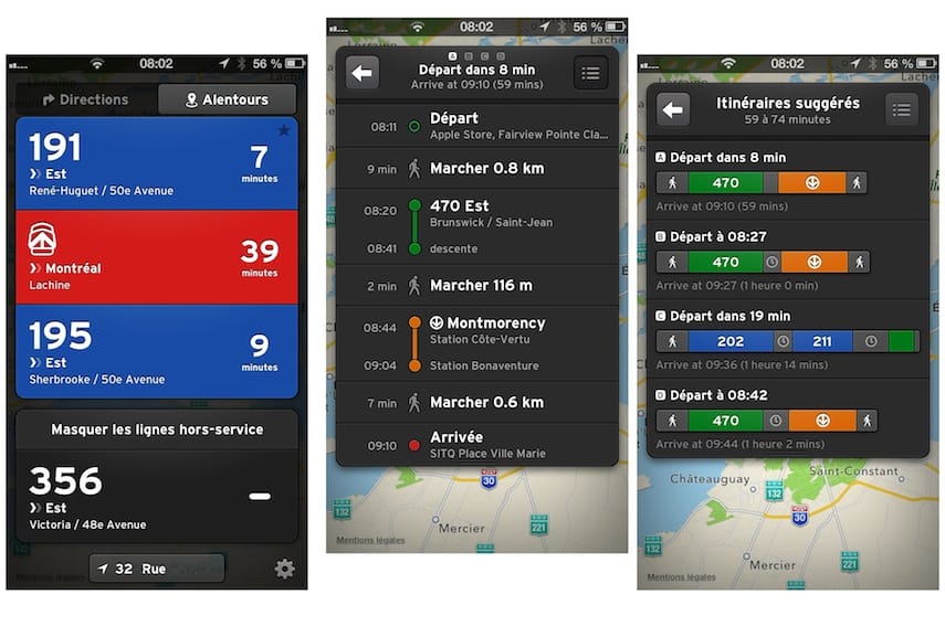The Transit App, l’application iPhone d’itinéraire de transport public est maintenant gratuite