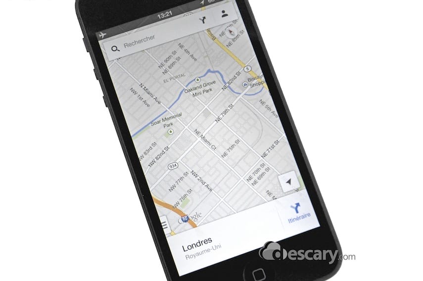 iPhone iPad: utilisez Google Maps en mode hors connexion!