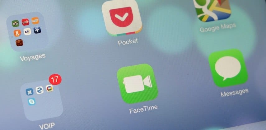 iPhone, iPad, comment utiliser FaceTime pour faire un appel VOIP?