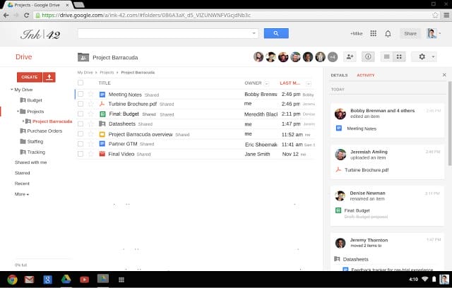 Google Drive ajoute un rapport d’activités à tous vos fichiers et dossiers
