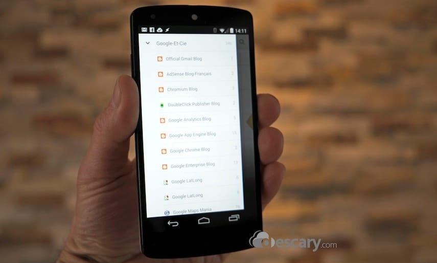 Feedly corrige le problème de la touche Retour sur son application Android