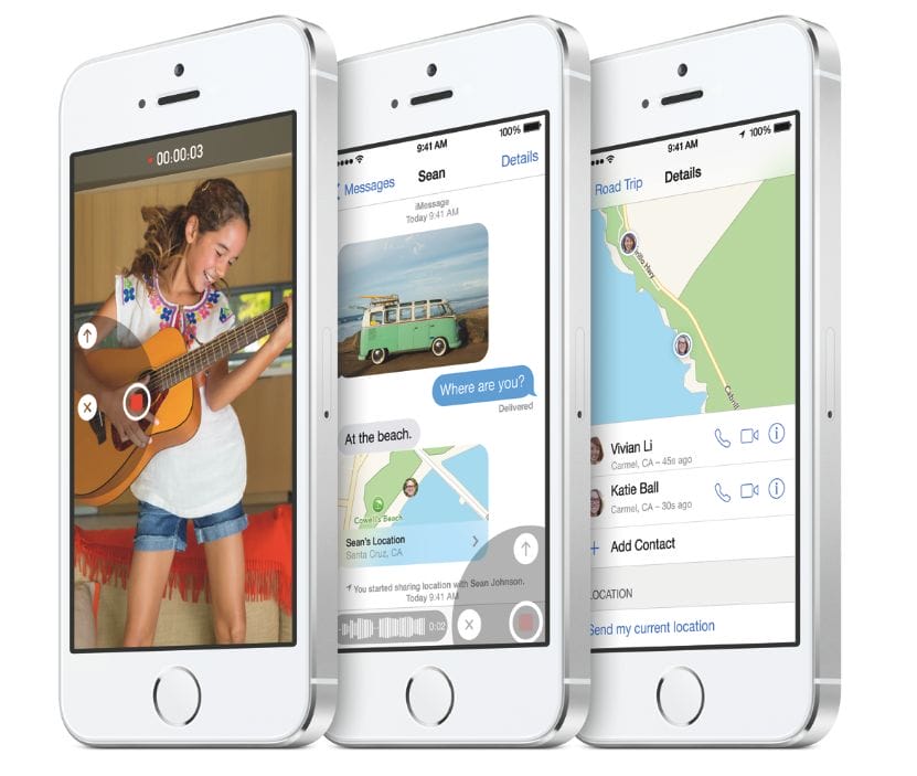 ios8 application message iphone
