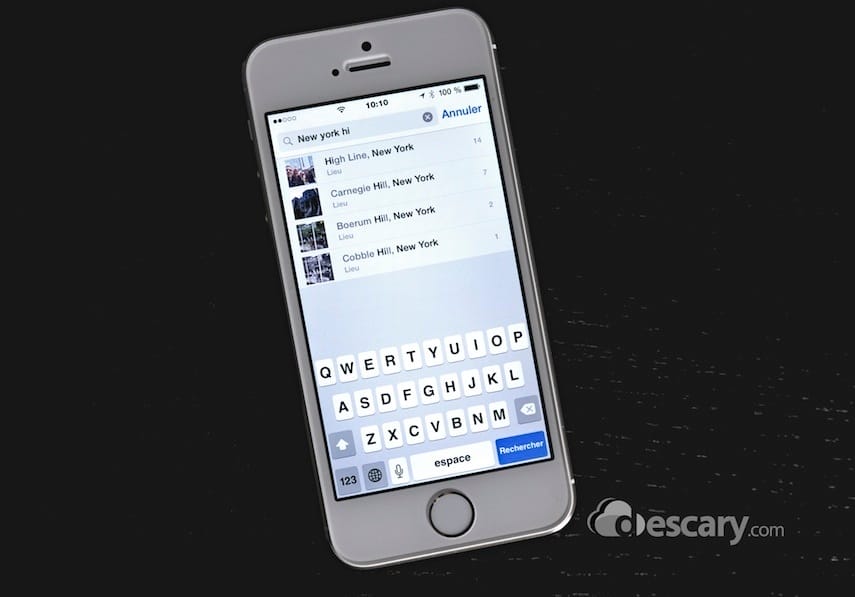 iOS 8 : recherchez vos photos par lieu, date et à proximité