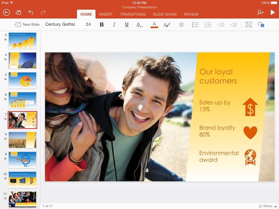 PowerPoint-iPad-gratuit