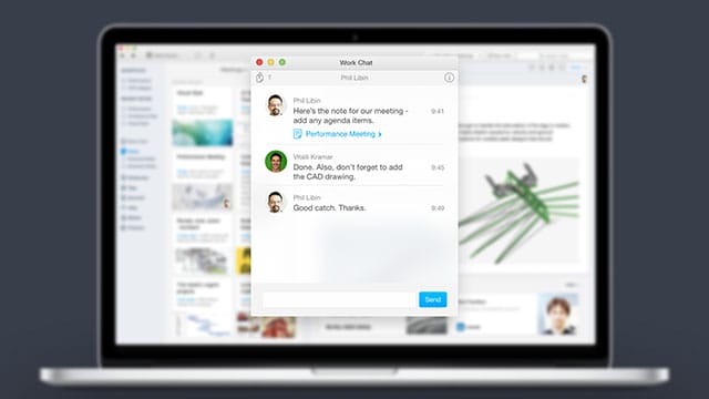Evernote dévoile Work Chat, la messagerie instantanée professionnelle