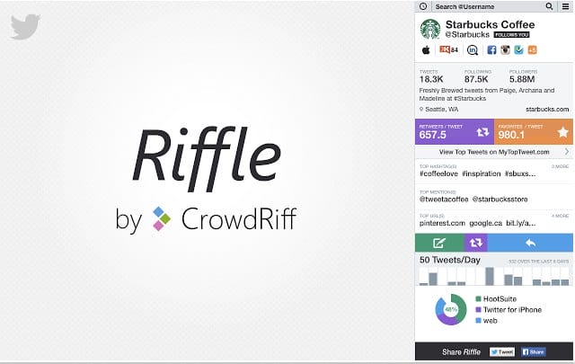 riffle crp pour twitter riffle un crm pour twitter