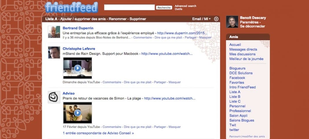 Facebook fermera FriendFeed