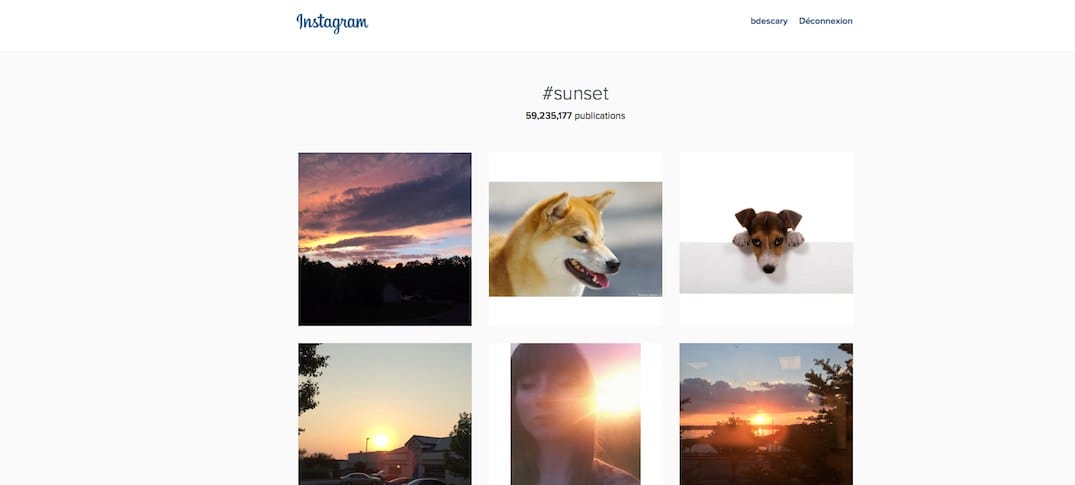 La nouvelle version Web d’Instagram fait plus de place aux photos
