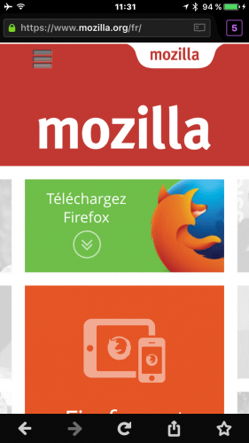 firefox iphone