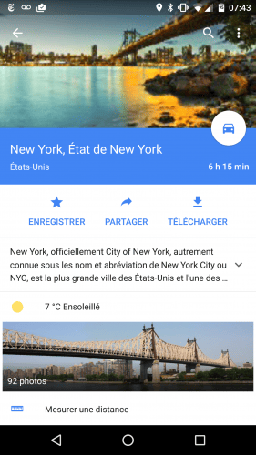 google maps android hors connexion 2