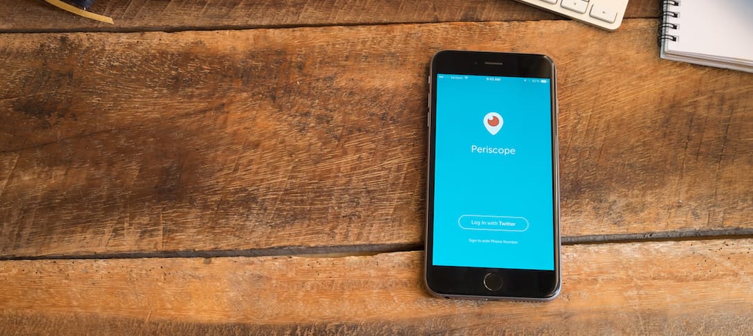 Twitter les diffusions Periscope sur tweets