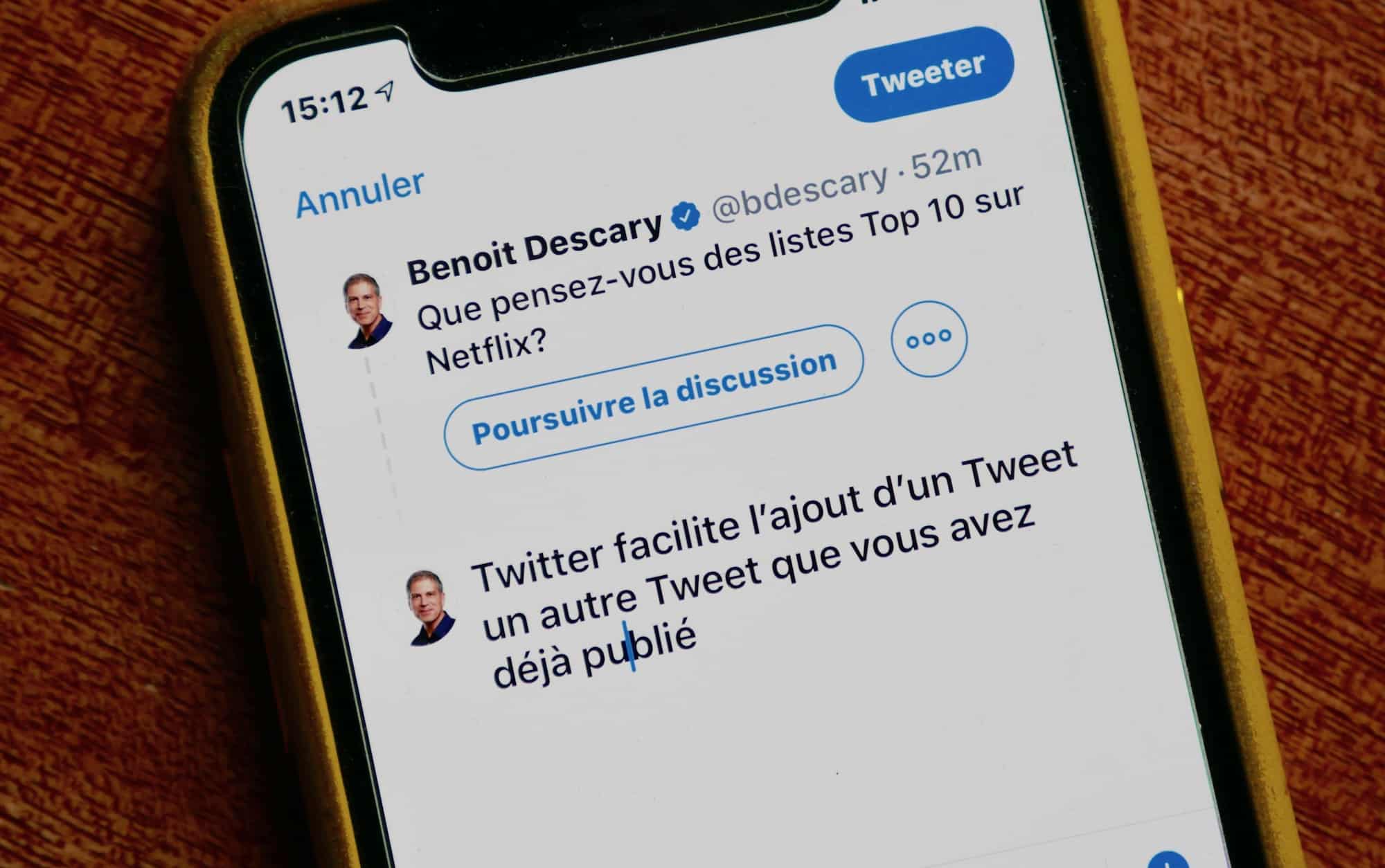 comment ajouter un nouveaux tweet a un vieux tweet comment ajouter un nouveaux tweet a un vieux tweet