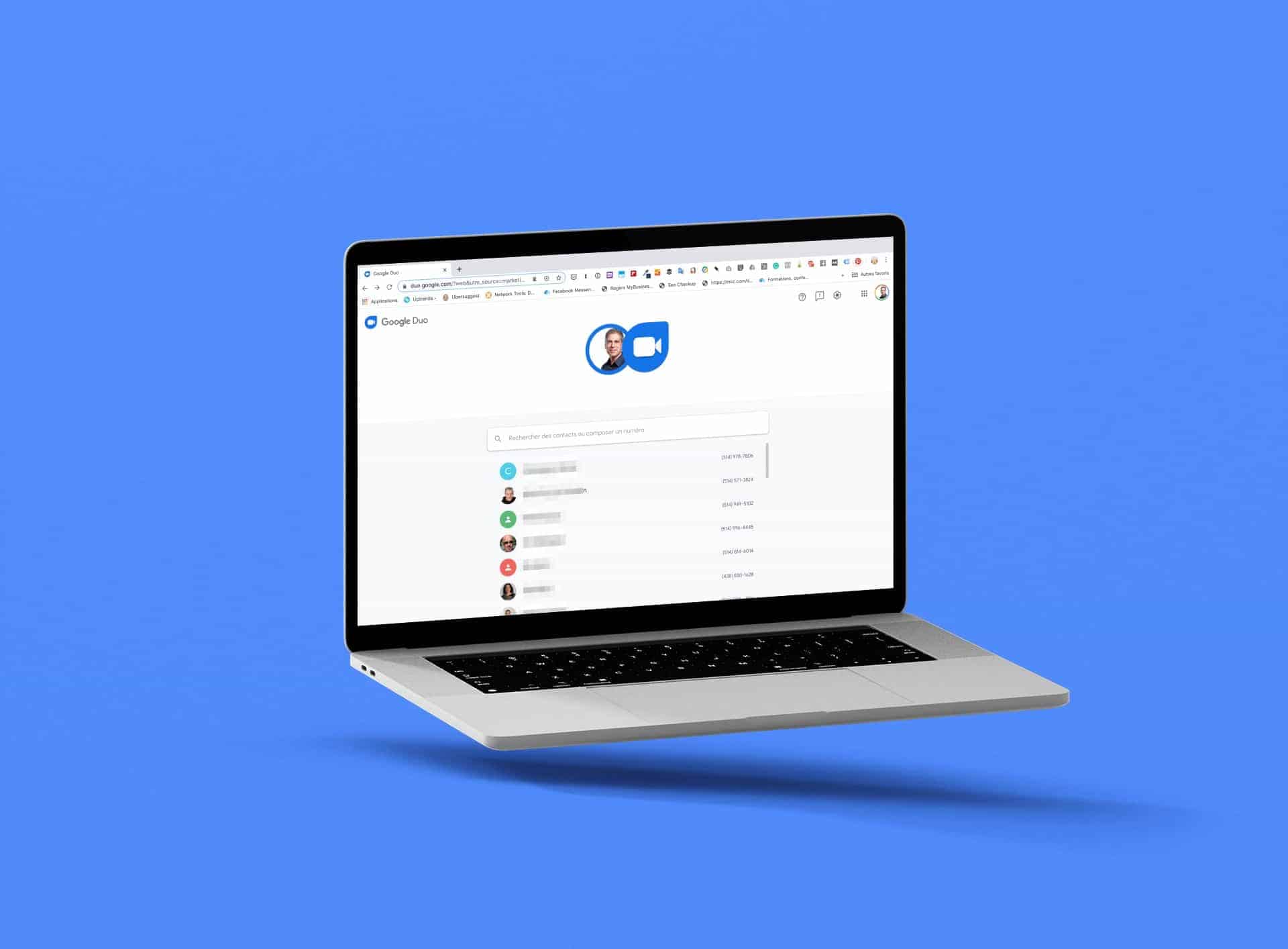 google duo visioconference web Google Duo