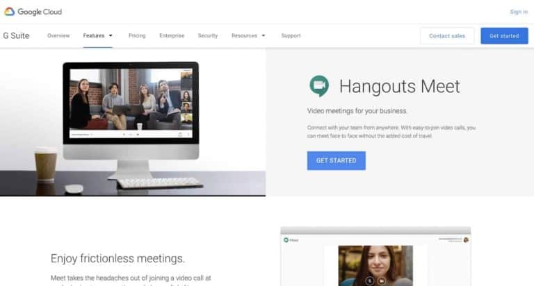 Google annonce que la version Premium de Hangouts Meet sera gratuite jusqu’en juillet