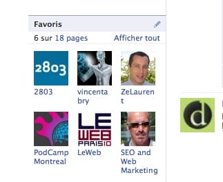page-facebook-favoris