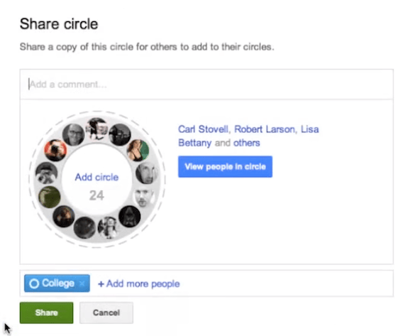 google-plus-cercles
