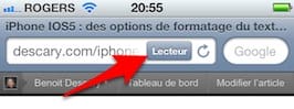 iphone-mode-lecteur