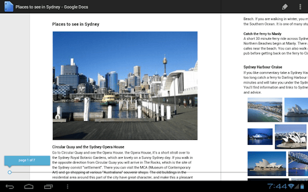 google-docs-android-tablette
