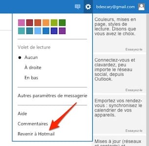 revenir-a-hotmail
