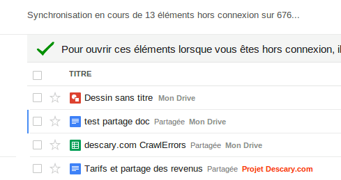 google-drive-hors-connexion-synchronisation