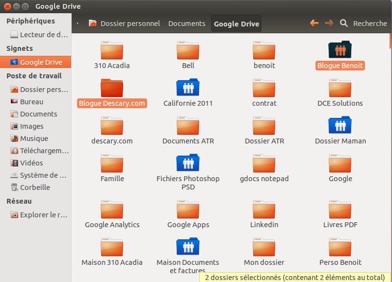 insync google drive linux descary