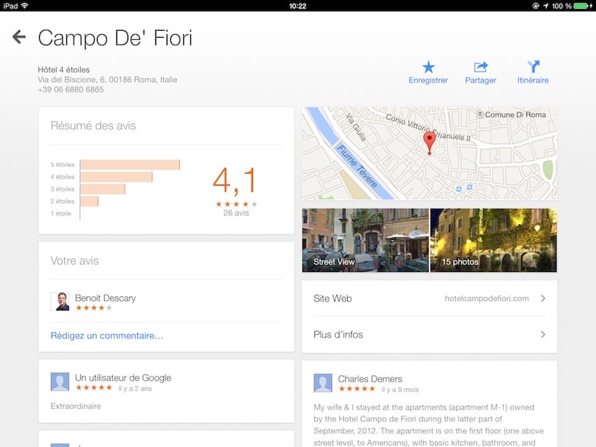 ipad-google-maps-fiche-lieux