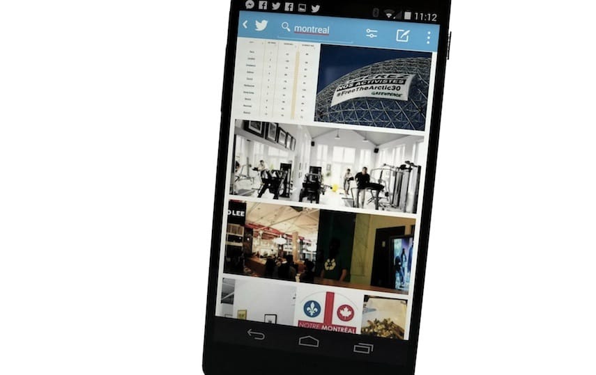 twitter ios android filtres recherche
