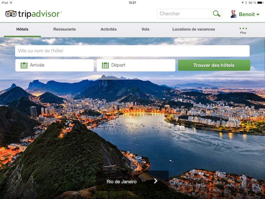 tripadvisor ipad