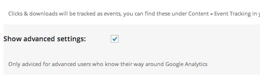 yoast google analytics