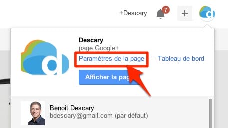 statistiques page google plus