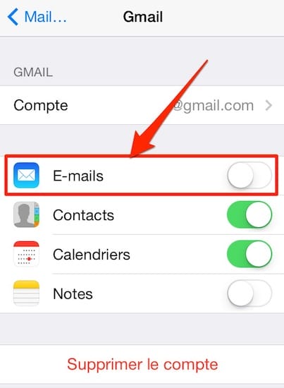 iphone imap gmail 8