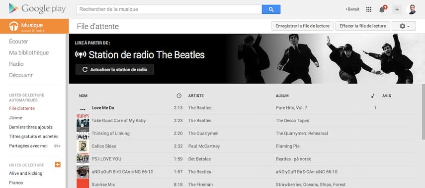 google play music canada