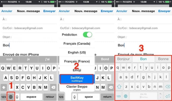 comment installer un clavier tiers swiftkey sous ios8 ipad iphone