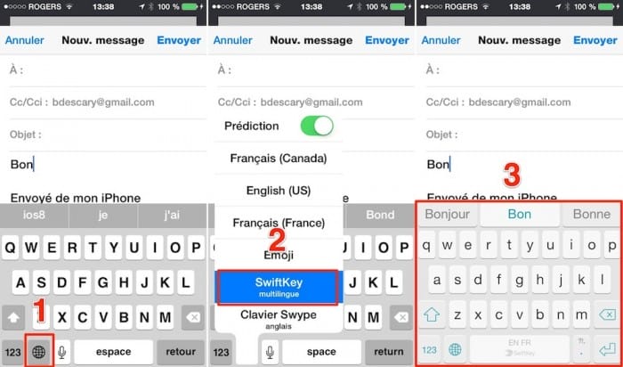 comment installer un clavier tiers swiftkey sous ios8 ipad iphone