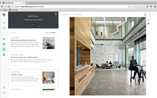 evernote web