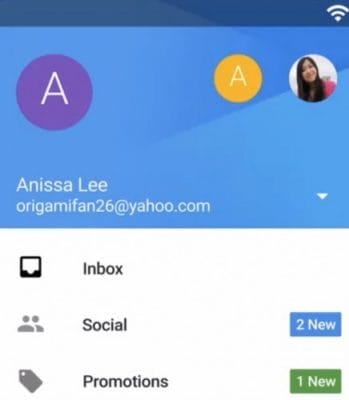 gmail Android Lillipop